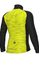 ALÉ Cycling thermal jacket - BYTE PRAGMA - yellow