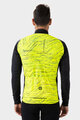 ALÉ Cycling thermal jacket - BYTE PRAGMA - yellow