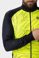 ALÉ Cycling thermal jacket - BYTE PRAGMA - yellow