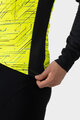 ALÉ Cycling thermal jacket - BYTE PRAGMA - yellow