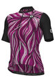 ALÉ Cycling short sleeve jersey - PRAGMA ART - pink