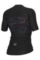 ALÉ Cycling short sleeve jersey - PR-E MEGABYTE - black