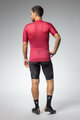 ALÉ Cycling short sleeve jersey - R-EV1 QUICK - bordeaux