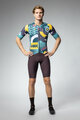 ALÉ Cycling short sleeve jersey - PR-E GAMES - turquoise/purple/yellow