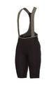 ALÉ Cycling bib shorts - PR-E MASTER 2.0 - brown