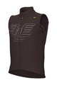 ALÉ Cycling gilet - PR-E SAUVAGE - brown