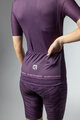 ALÉ Cycling short sleeve jersey - PR-E FOLLOW ME - purple