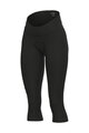 ALÉ Cycling 3/4 lenght shorts without bib - PR-E MASTER 2.0 - black