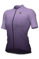 ALÉ Cycling short sleeve jersey - R-EV1 ARTIKA - purple