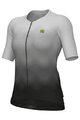 ALÉ Cycling short sleeve jersey - R-EV1 VELOCITY 2.0 - grey