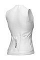 ALÉ Cycling sleeveless jersey - PRAGMA COLOR BLOCK - white