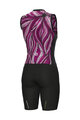 ALÉ Cycling skinsuit - PRAGMA ART - black/pink