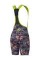 ALÉ Cycling bib shorts - PR-E SAUVAGE - purple