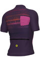 ALÉ Cycling short sleeve jersey - OFF ROAD - GRAVEL CREEK - purple