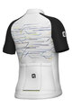 ALÉ Cycling short sleeve jersey - KID MEGABYTE - white