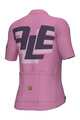 ALÉ Cycling short sleeve jersey - PR-E SAUVAGE - pink