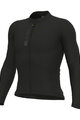 ALÉ Cycling summer long sleeve jersey - PRAGMA COLOR BLOCK - black