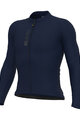 ALÉ Cycling summer long sleeve jersey - PRAGMA COLOR BLOCK - blue