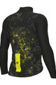 ALÉ Cycling thermal jacket - PR-E GHOSTLY - black/yellow