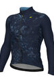 ALÉ Cycling thermal jacket - PR-E GHOSTLY - blue