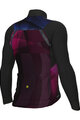 ALÉ Cycling winter long sleeve jersey - R-EV1 QUICK - bordeaux