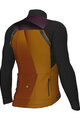 ALÉ Cycling winter long sleeve jersey - R-EV1 QUICK - orange