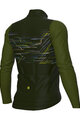 ALÉ Cycling winter long sleeve jersey - PR-E MEGABYTE - green