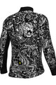 ALÉ Cycling winter long sleeve jersey - PRAGMA SAFARI - black/white