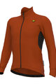 ALÉ Cycling winter long sleeve jersey - KLIMATIK K-IDRO - orange