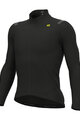 ALÉ Cycling winter long sleeve jersey - R-EV1 WARM RACE - black