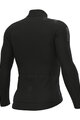 ALÉ Cycling winter long sleeve jersey - R-EV1 WARM RACE - black