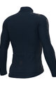 ALÉ Cycling winter long sleeve jersey - R-EV1 WARM RACE - blue