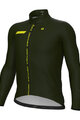 ALÉ Cycling winter long sleeve jersey - PR-E FOLLOW ME - green