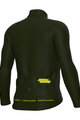 ALÉ Cycling winter long sleeve jersey - PR-E FOLLOW ME - green