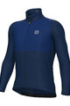 ALÉ Cycling winter long sleeve jersey - OFF ROAD - GRAVEL DUAL - blue