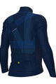 ALÉ Cycling winter long sleeve jersey - PRAGMA DIRECTION - blue