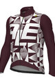 ALÉ Cycling winter long sleeve jersey - PR-E MULTIVERSO - purple