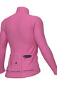 ALÉ Cycling winter long sleeve jersey - PR-E FOLLOW ME - pink