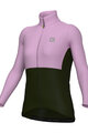 ALÉ Cycling winter long sleeve jersey - OFF ROAD - GRAVEL DUAL - purple