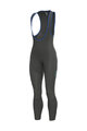 ALÉ Cycling long bib trousers - KLIMATIK K-WIND BLIZZARD - black