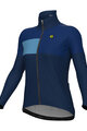 ALÉ Cycling thermal jacket - PR-E GEOMETRIC - blue