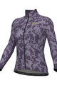 ALÉ Cycling winter long sleeve jersey - PRAGMA ESSENZA - purple