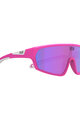 NEON Cycling sunglasses - LOOP - pink/white