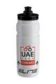 ELITE Cycling water bottle - FLY 750 UAE TEAM EMIRATES 2024 - white/red