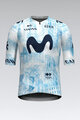 GOBIK Cycling short sleeve jersey - INFINITY MOVISTAR TEAM 24 - light blue/white