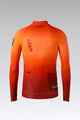 GOBIK Cycling winter long sleeve jersey - HYDER - orange