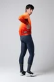 GOBIK Cycling winter long sleeve jersey - HYDER - orange