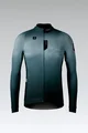 GOBIK Cycling winter long sleeve jersey - HYDER - green