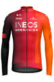 GOBIK Cycling winter long sleeve jersey - HYDER INEOS GRENADIERS 2025 - orange/red