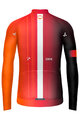 GOBIK Cycling winter long sleeve jersey - HYDER INEOS GRENADIERS 2025 - orange/red